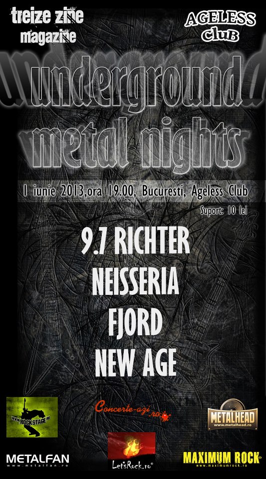 Underground Metal Nights II in Bucuresti